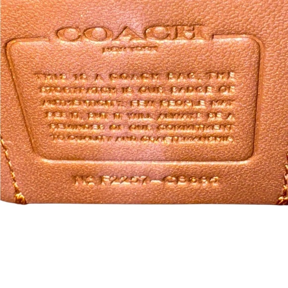 Coach Macie Saddle Bag In Colorblock Crossbody Like New - Picture 14 of 14